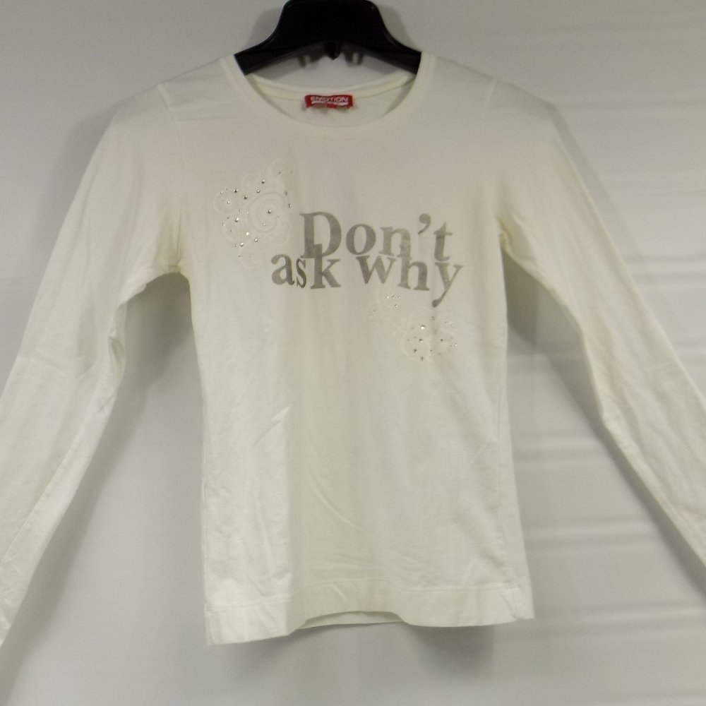 Emotion Lady Don't Ask Why Embellished Long Sleeve - Picture 1 of 7